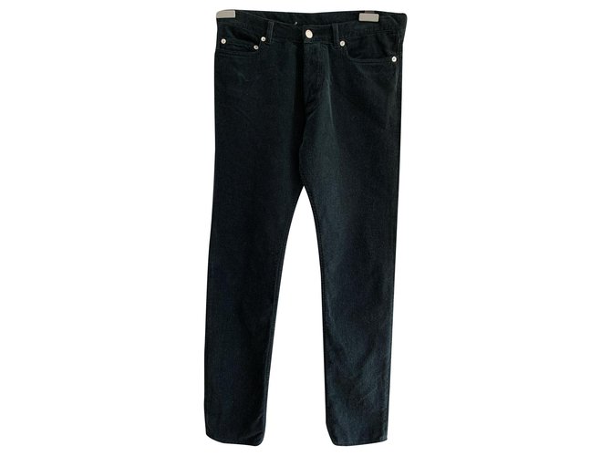 Golden Goose Deluxe Brand Pants, leggings Dark grey Cotton  ref.206413